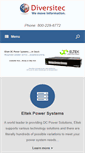 Mobile Screenshot of diversitec.com